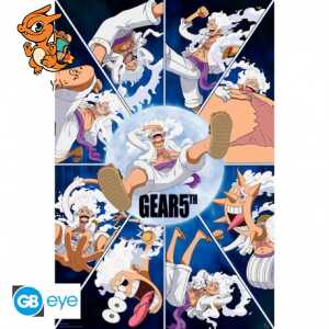ONE PIECE - Poster Maxi 91,5x61 - Gear 5th Dingo