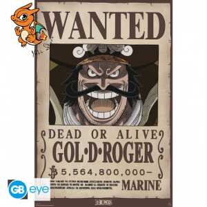 ONE PIECE - Poster Maxi 91,5x61 - Wanted Gol .D. Roger 