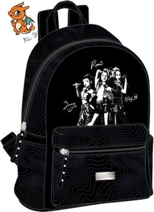 K-POP DEMON HUNTERS - Black - Sac à Dos PU '28x24x12cm'