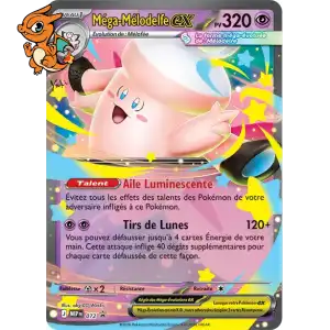 Mega Mélodelfe ex - Promos Méga-Évolution - 072