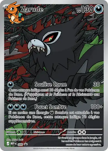 Zarude - Promos Méga-Évolution - 088