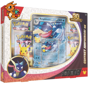 POKEMON - 30ème Anniversaire - Coffret Amphinobi-ex - FR