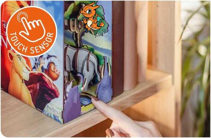 DISNEY - BOOK NOOK KIT - Le Roi Lion - 82pc + Eclairage LED – Image 5