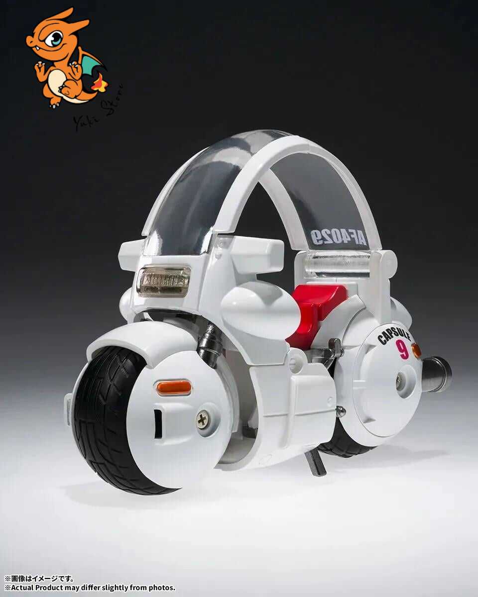 DRAGON BALL - Capsule 9 "Moto de Bulma" - Figurine Change Arts 9cm – Image 5