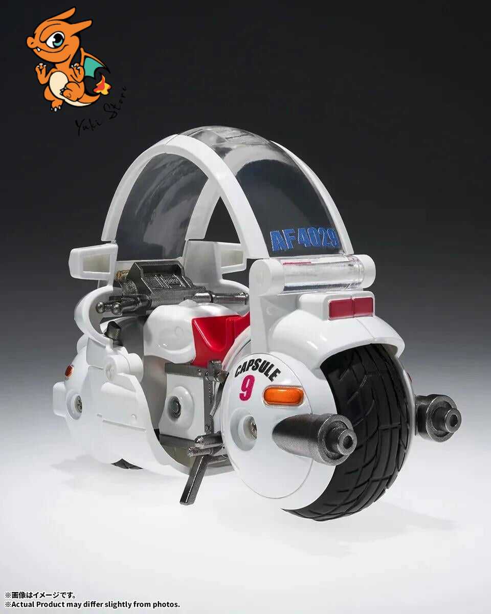 DRAGON BALL - Capsule 9 "Moto de Bulma" - Figurine Change Arts 9cm – Image 6
