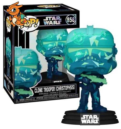 STAR WARS - POP Artist Series N° 858 - Soldat Clone (Christophsis)