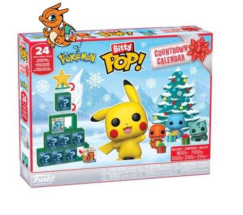 BITTY POP - Pokemon - Calendrier de l'Avent
