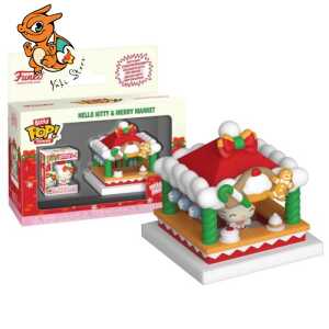 HELLO KITTY HOLIDAY - Bitty Pop Town - Marché de Noel & Hello Kitty