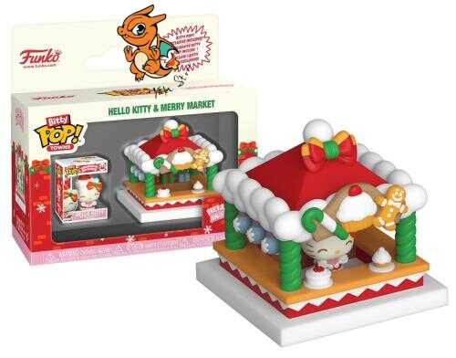 HELLO KITTY HOLIDAY - Bitty Pop Town - Marché de Noel & Hello Kitty