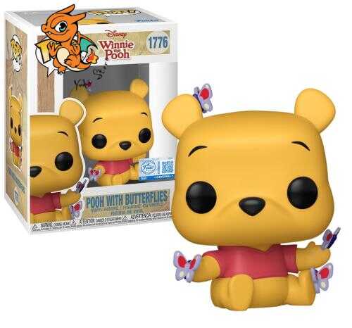 WINNIE L'OURSON - POP Disney N° 1776 - Winnie avec Papillon