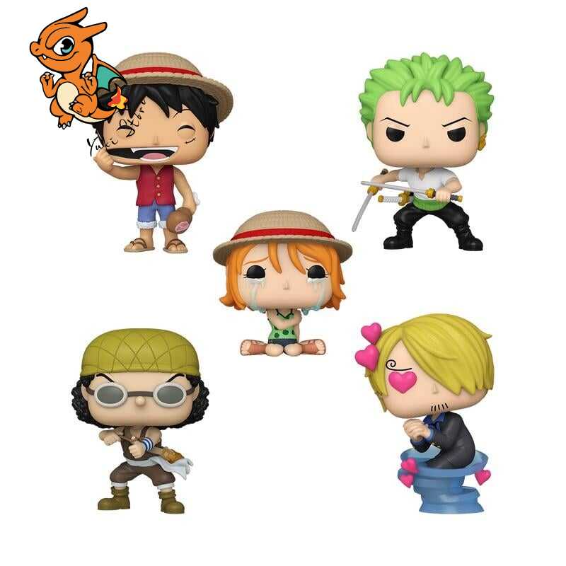 ONE PIECE - POP Animation - Pirates au chapeau de paille 5PK – Image 3