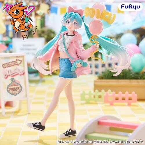 HATSUNE MIKU - Theme Park Date - Statuette Muchute 19cm