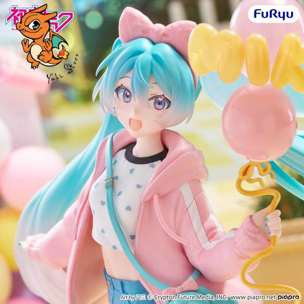 HATSUNE MIKU - Theme Park Date - Statuette Muchute 19cm – Image 2
