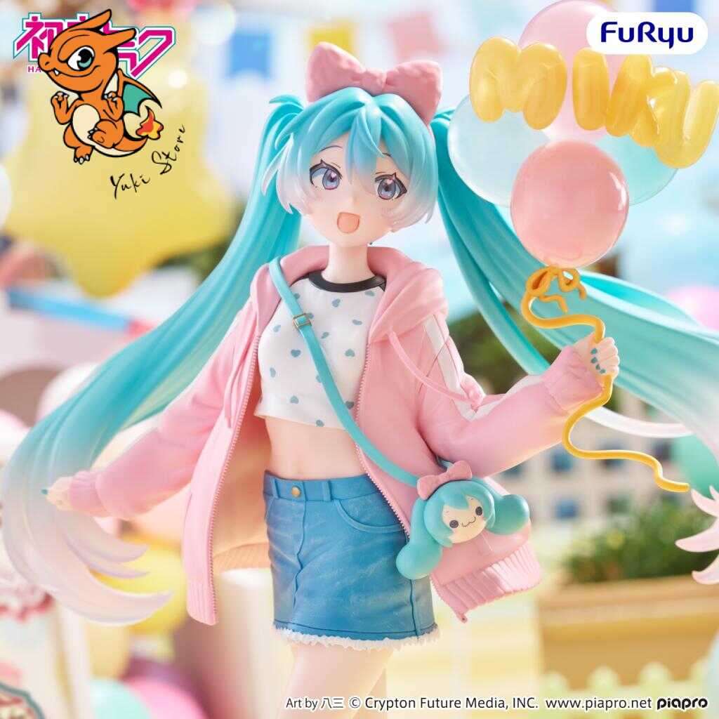 HATSUNE MIKU - Theme Park Date - Statuette Muchute 19cm – Image 4