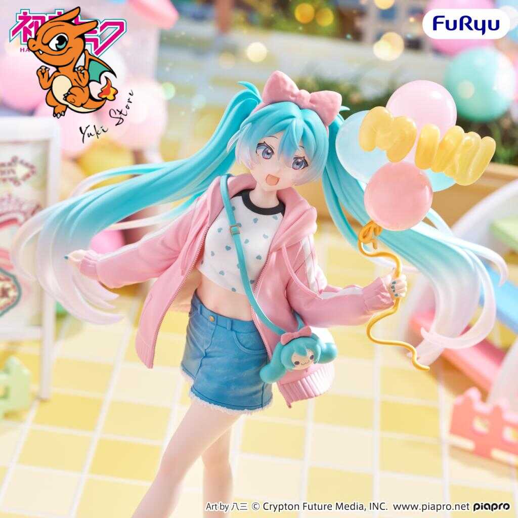 HATSUNE MIKU - Theme Park Date - Statuette Muchute 19cm – Image 5