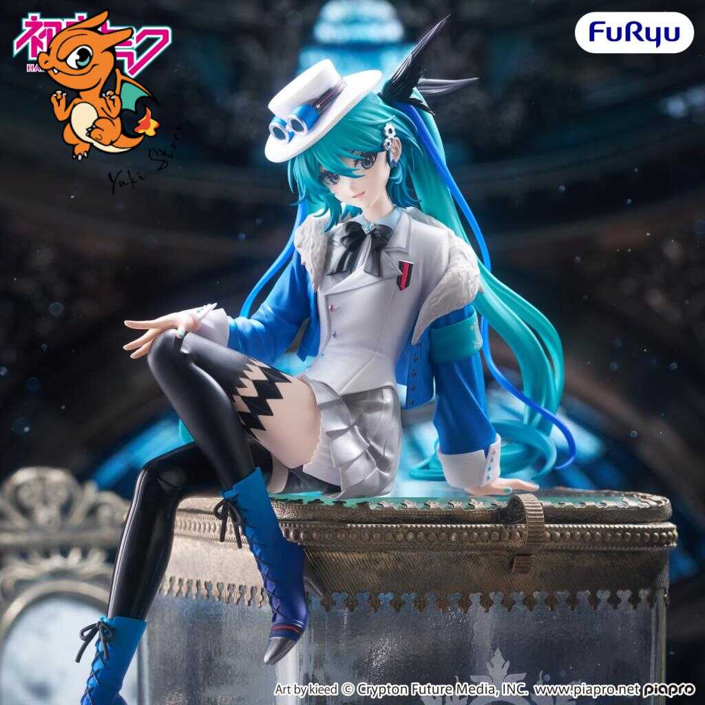 HATSUNE MIKU - Miku with you 2025 - Statuette Noodle Stopper 15cm – Image 2