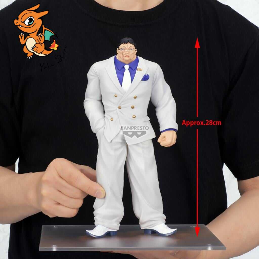 BAKI - Hanayama Kaoru - Figurine Grandista 28cm – Image 5