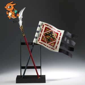 KINGDOM -Drapeau de Shin & Glaive de Ohki -Figurine Grandista 2/2 32cm