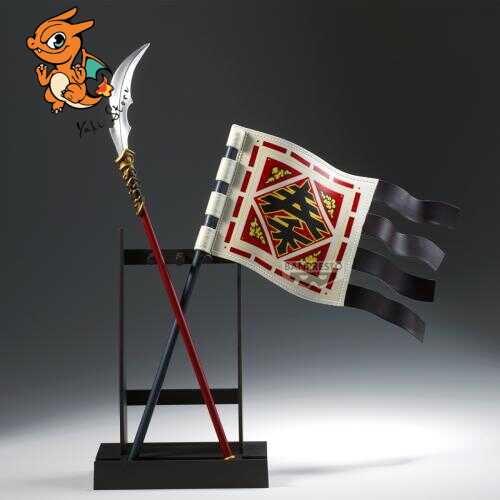 KINGDOM -Drapeau de Shin & Glaive de Ohki -Figurine Grandista 2/2 32cm