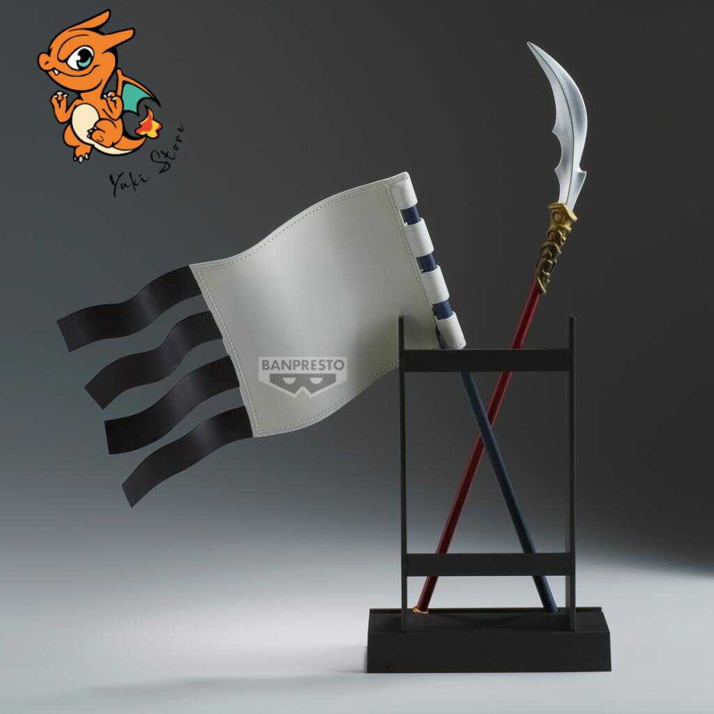 KINGDOM -Drapeau de Shin & Glaive de Ohki -Figurine Grandista 2/2 32cm – Image 4