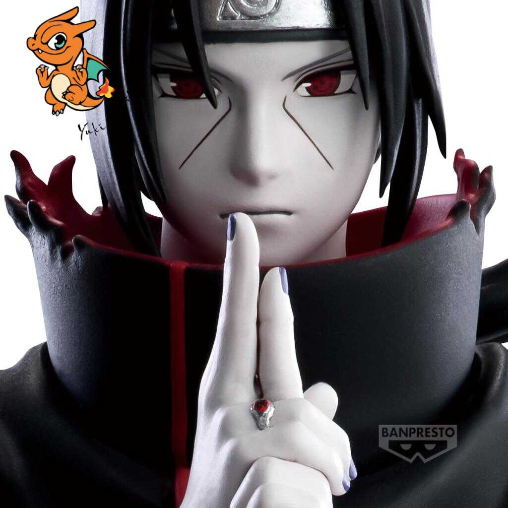 NARUTO SHIPPUDEN - Itachi Uchiha - Figurine Noir Edge Collection 23cm – Image 3