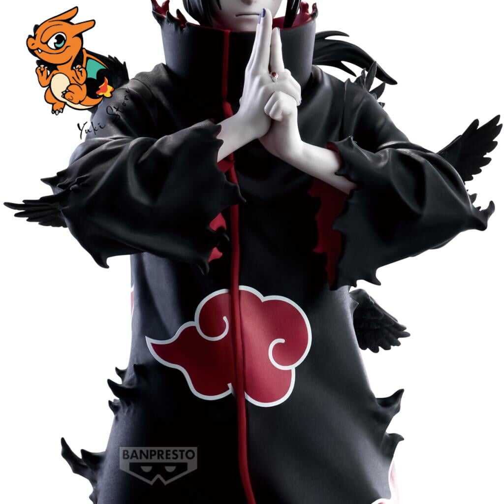 NARUTO SHIPPUDEN - Itachi Uchiha - Figurine Noir Edge Collection 23cm – Image 4