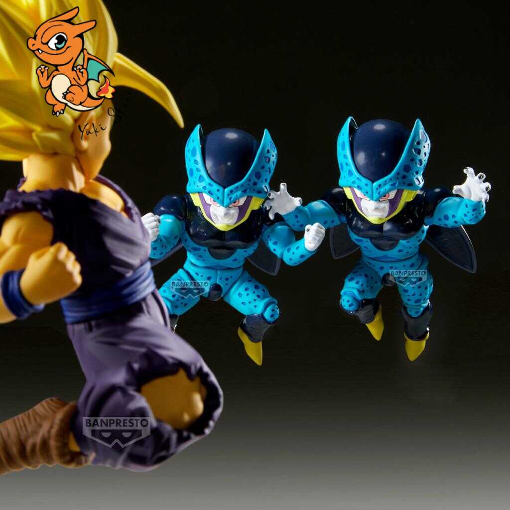 DRAGON BALL Z - Cell Jr. - Figurine Match Makers 2/2 11cm – Image 6