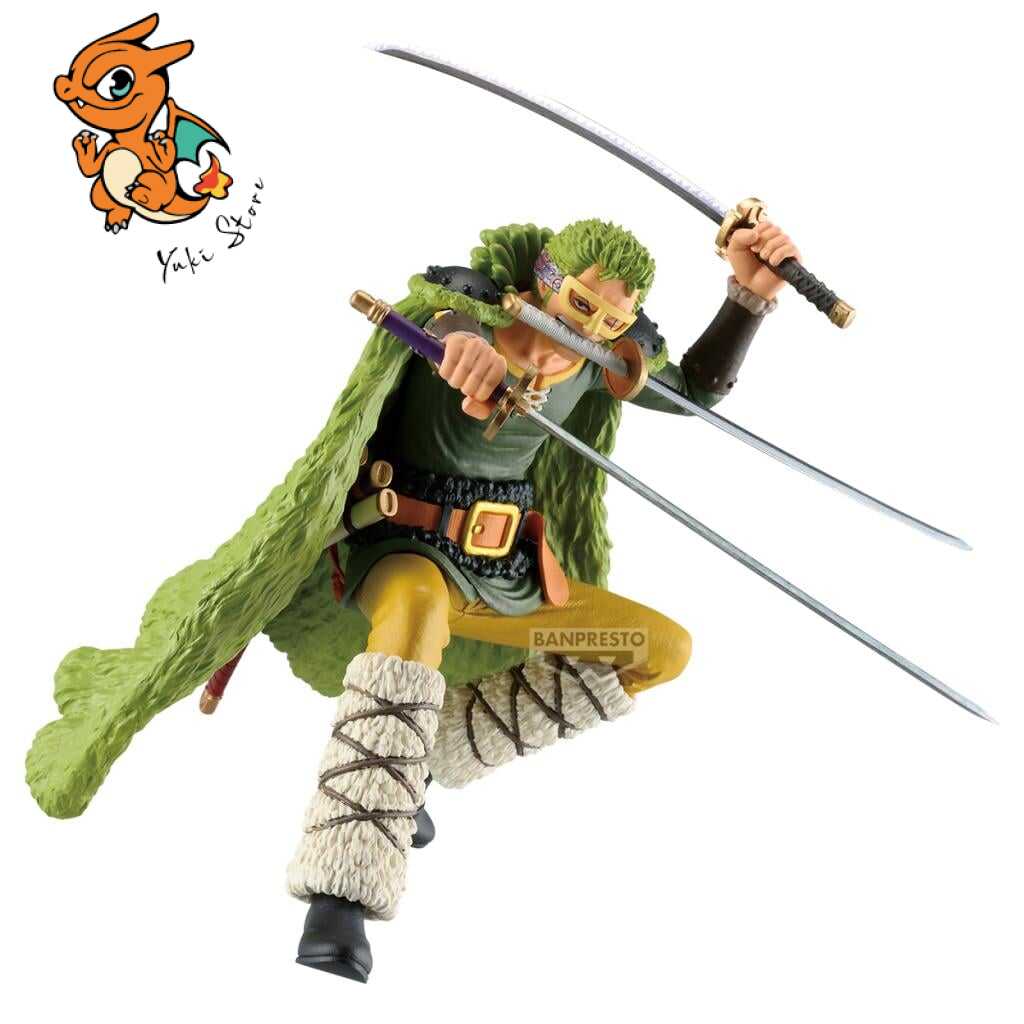 ONE PIECE - Roronoa Zoro - Figurine Cross Posing 18cm – Image 2