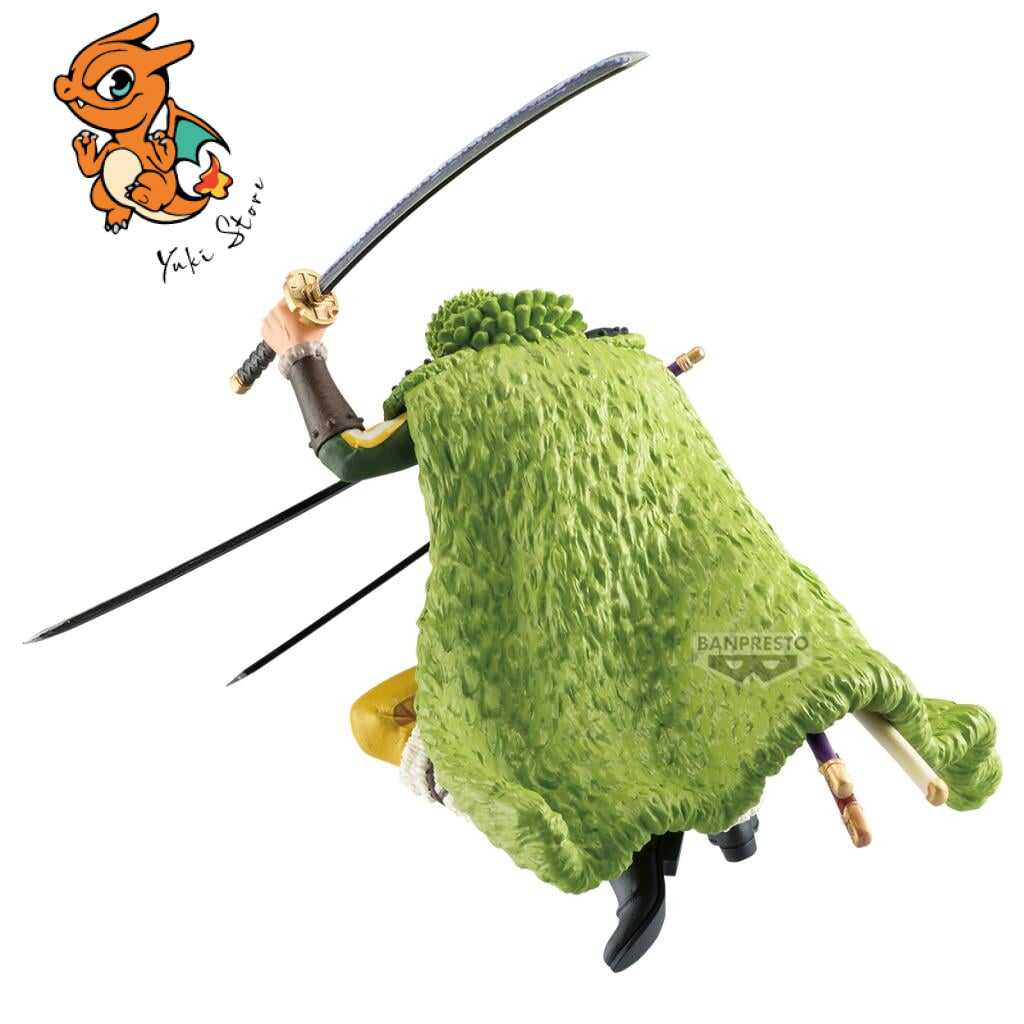 ONE PIECE - Roronoa Zoro - Figurine Cross Posing 18cm – Image 4
