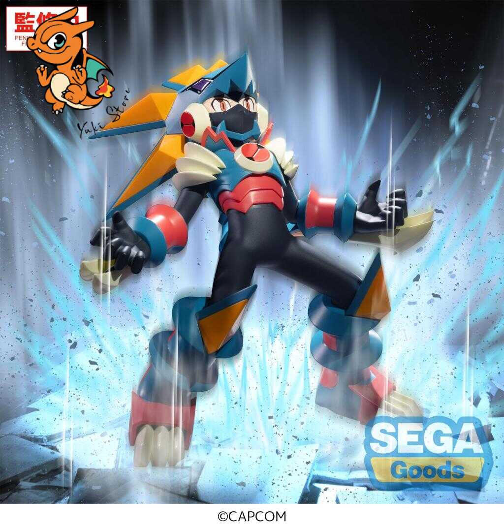 MEGA MAN - Mega Man "Gregar Beast" - Figurine Luminasta 17cm – Image 3