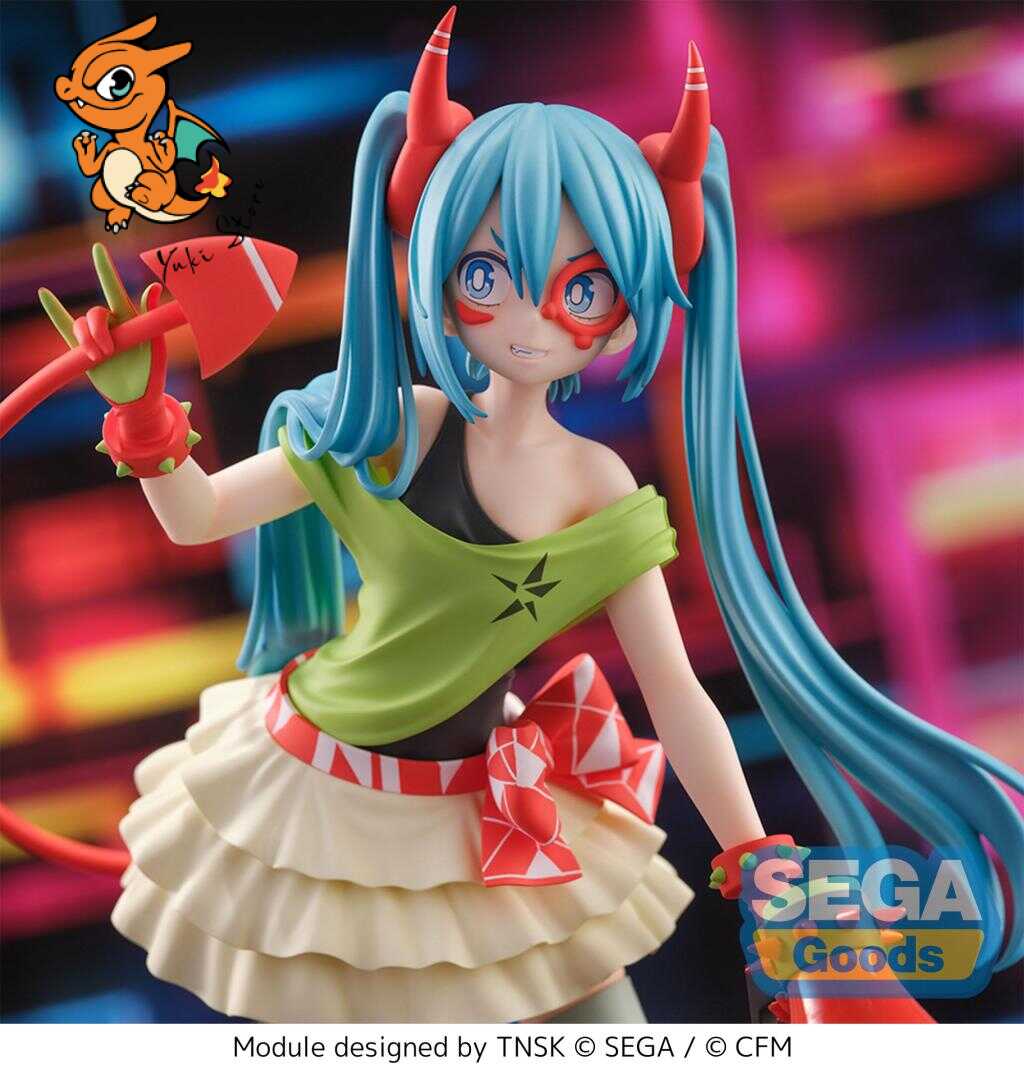 HATSUNE MIKU PROJECT DIVA - DE:Monstar T.R. - Figurine Figurizma 22cm – Image 3