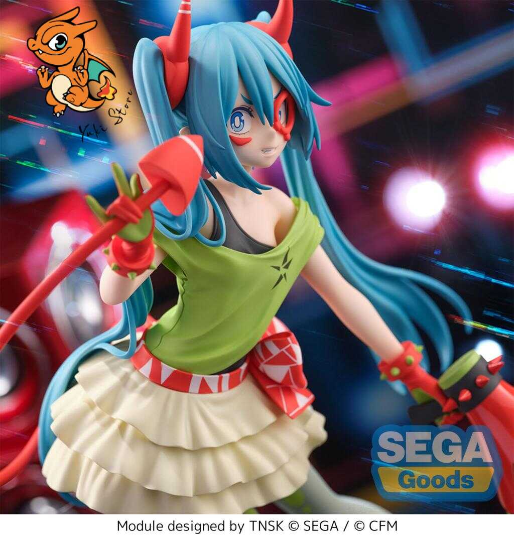 HATSUNE MIKU PROJECT DIVA - DE:Monstar T.R. - Figurine Figurizma 22cm – Image 5