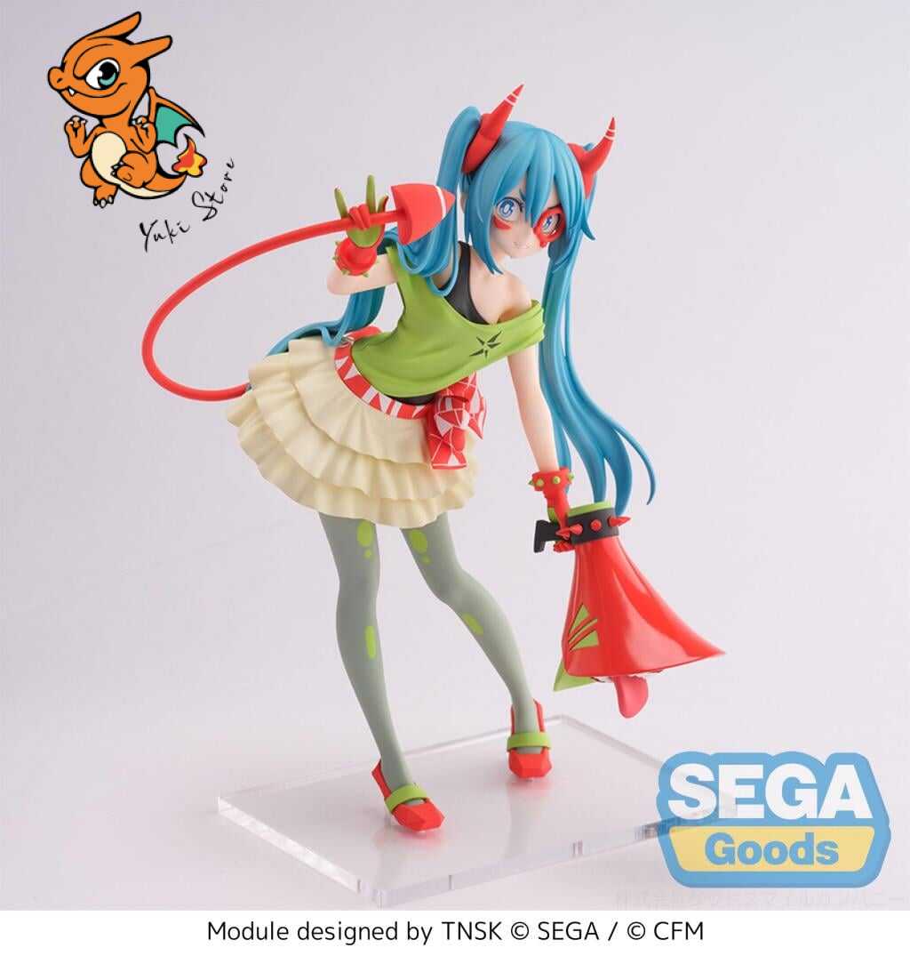 HATSUNE MIKU PROJECT DIVA - DE:Monstar T.R. - Figurine Figurizma 22cm – Image 6