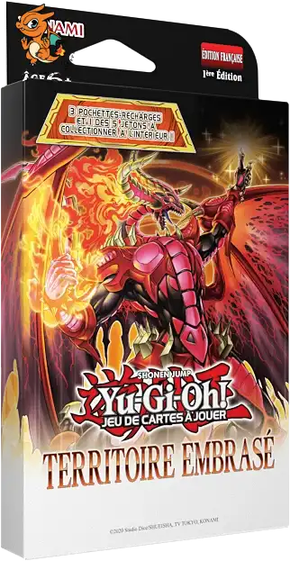 YU-GI-OH! - TUCKBOX TERRITOIRE EMBRASÉ