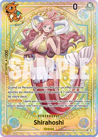 Shirahoshi - Des Poings Vifs comme l'Éclair - EB01-057/156