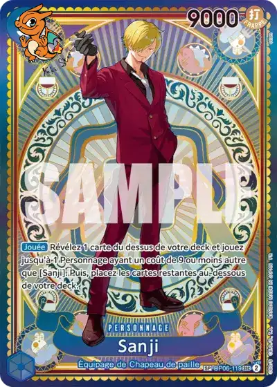 Sanji - Des Poings Vifs comme l'Éclair - OP06-119/156