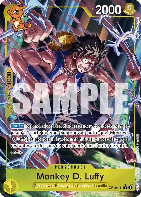 Monkey D. Luffy - Sang Royal - 111/151