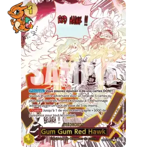 Gum-Gum Fire-Fist Pistol Red Hawk - Des Poings Vifs comme l'Éclair - 114/156