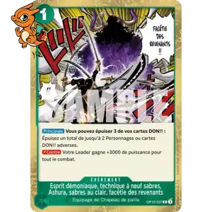 Demon Aura Nine Sword Style Asura Blades Drawn Dead Man's Game - L'Héritage du Maître - 037/155