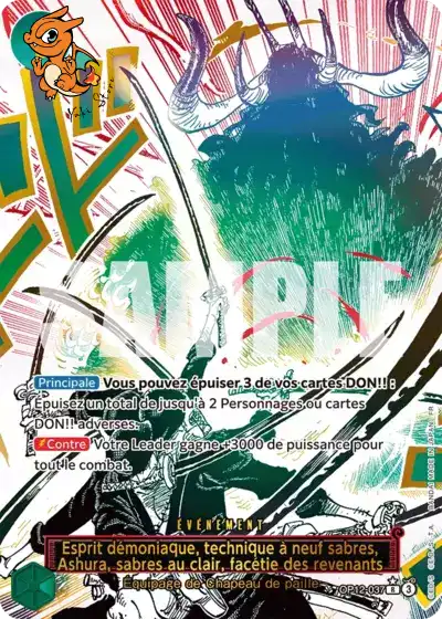 Demon Aura Nine Sword Style Asura Blades Drawn Dead Man's Game - L'Héritage du Maître - 037/155