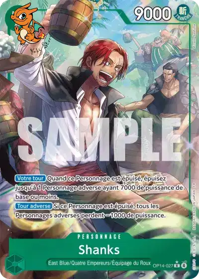 Shanks - Les Sept de la Mer d'Azur - 027/158