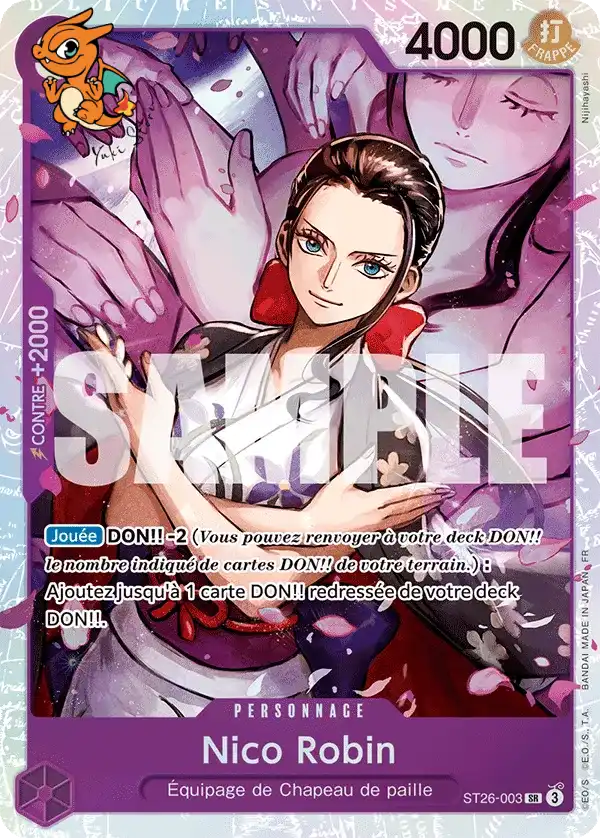 Nico Robin - Starter Deck: Purple Black Monkey.D.Luffy - 003