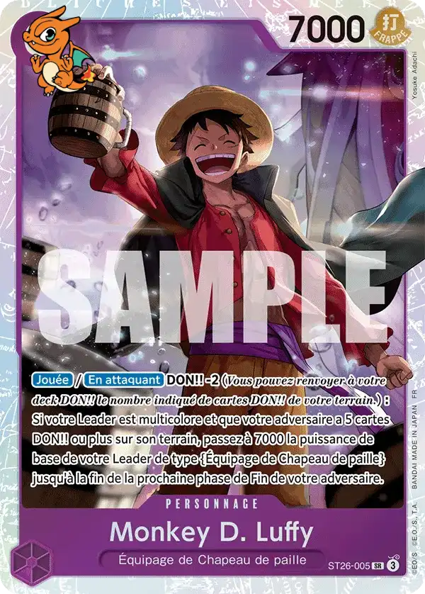 Monkey D. Luffy - Starter Deck: Purple Black Monkey.D.Luffy - 005