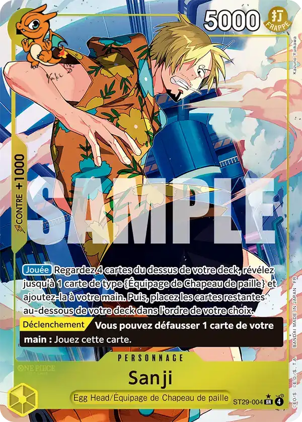 Sanji - Starter Deck: Egghead - 004/031
