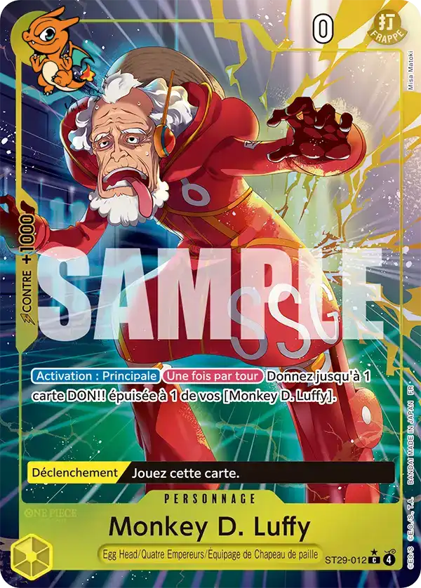 Monkey D. Luffy - Starter Deck: Egghead - 012/031