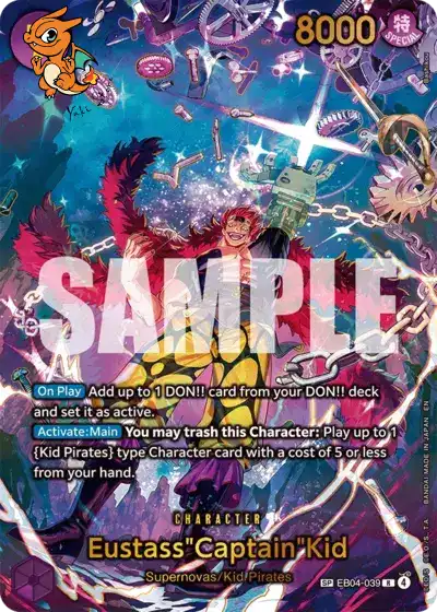 Eustass"Captain"Kid - Les Sept de la Mer d'Azur - EB04-039/158