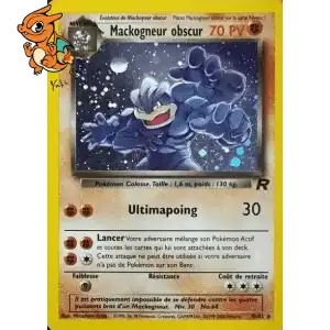 Mackogneur obscur - Team Rocket - 010/082