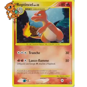 Reptincel Lv.32 - Tempête - 102/100