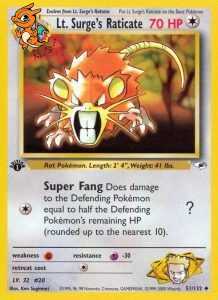Rattatac du Major Bob - Gym Heroes - 051/132