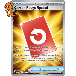 Carton Rouge Spécial - Chaos Ascendant - 113/086